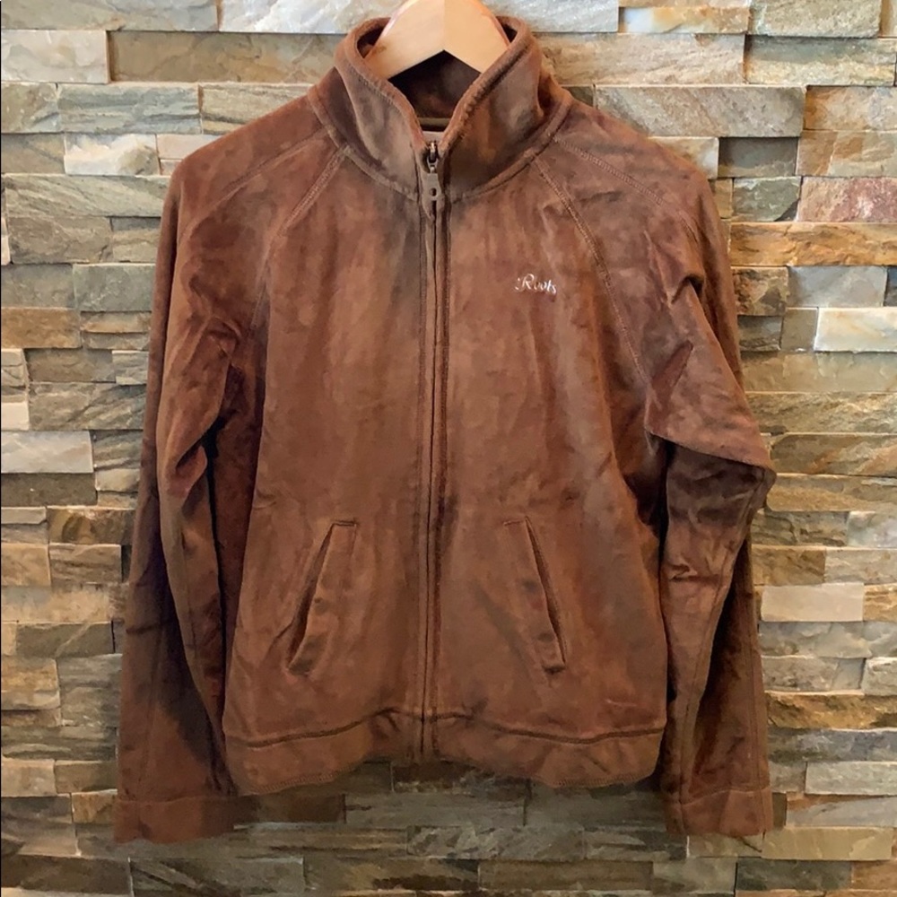 Roots Velvet Zip-Up